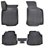  Set covorase cauciuc tip tavita pentru Seat Leon 1999-2005, negre (080824-3)