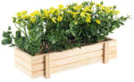 Bizzotto Flori artificiale galben verzi in ghiveci 22.5x8.5x14 cm (0172530B)