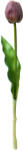Clayre & Eef Set 3 Lalele artificiale violet verde 4x4x32 cm (6PL0312deco)
