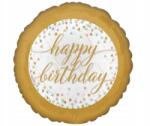 Amscan Fólia lufi Happy Birthday Pastel Confetti 46cm