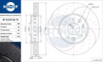 ROTINGER Disc frana ROTINGER GRAPHITE DRILLED & SLOTTED PLUS RT 21727-GL T5 (RT 21727-GL T5)