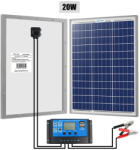 NEXON Panou solar gard electric NEXON 20 W cu regulator (SOL01C-20W)