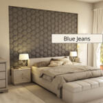 Innowall Hexa 3D falpanel 22, 5 cm - Blue Jeans (Hexa-_Blue_Jeans) - csempekert