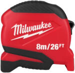 Milwaukee Compact Mérőszalag (2. generáció) 8 m /26 láb / 25 mm (4932459596) (4932498781) (4932498781)