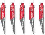Milwaukee Szablyafűrészlap TCT Wrecker Carbide 150/6T mm - 5 db (48005541) (48475541) (48475541)