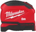 Milwaukee Mérőszalag AUTOLOCK (2. gen) 8 m / 25 mm (4932464664) (4932498774) (4932498774)