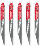 Milwaukee Szablyafűrészlap TCT Wrecker Carbide 230/6T mm - 5 db (48005542) (48475542) (48475542)