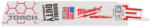 Milwaukee Szablyafűrészlapok Heavy Duty TORCH 150/1, 8 mm Bimetál, Co 5 db (48005782) (48475782) (48475782)