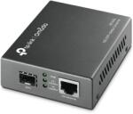 TP-Link Omada MC420L convertoare media pentru rețea 10000 Mbit/s Multimodală, Monomodală Negru (MC420L)