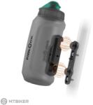 FIDLOCK TWIST SET Antibacterial kulacs + alap a vázra, 750 ml, füstös