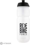 FORCE F Ride kerékpártáska, 0, 75 l, átlátszó/fekete