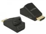Delock Adapter HDMI-A dugó > VGA hüvely audióval (DL65895) (DL65895)