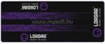 LORGAR RX1FM, Sim Racing Floor Mat Advanced, Stitched edge, 1, 700X700X3 mm, Black/purple (LRG-RX1FM) (LRG-RX1FM)