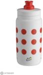 Elite FLY kulacs, 550 ml, TdF piros pöttyökkel