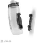 FIDLOCK TWIST SET kulacs, 590 ml, átlátszó + mágneses-csavaros kulacstartó vázra