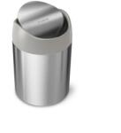 simplehuman CW2084 1.5 literes mini asztali szemetes, rozsdamentes ezüst (001419)