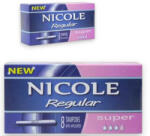  Nicole Regular Super Applikátoros Tampon - Extra védelem a magabiztos mindennapokért (8 db)