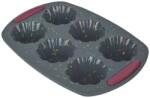 Ambition Felice muffin forma szilikon 30x20.5 cm fekete merevítéssel (5907078431048)