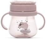 Lorelli Szívószálas itató fogantyúval 250ml - Rose (3800166115870)