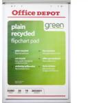  Office Depot/Viking 5 tömb újrahasznosított sima flipchart papír (2652651)