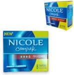  Nicole Compak Super Applikátoros Tampon - Kompakt védelem az aktív napokra (8 db)