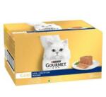 Gourmet Gold Pástétom Mousse Mix - csirke, pulyka, tonhal nyúl 48 x 85 g (152205)