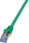 LogiLink Cablu patch PrimeLine, Cat. 6A, S/FTP, verde, 3 m