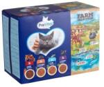 PreVital Farm Selection alutasakos válogatás - marha, pulyka, lazac, tőkehal 12 x 85 g (147850)