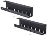 StarTech Organizator cabluri StarTech S2MB-DESK-CABLE-TRAY, 42 inch, Black (S2MB-DESK-CABLE-TRAY)