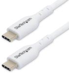 StarTech Cablu de date StarTech USB2CC2MNCWHE2PK, USB-C male - USB-C male, 2 m, White (USB2CC2MNCWHE2PK)