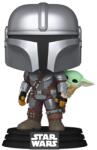 Funko POP Star Wars: M&G - The Mandalorian with Grogu - 818 Figurina