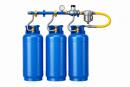 Aleroma Kit complet 3 butelii GPL de 50 de litri pentru alimentare centrala termica (kit3x50 4615)