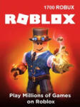 Roblox 1700 Robux (gift Card) - Pc - Official Website - Multilanguage - Worldwide
