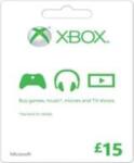 Xbox Game Studios Xbox Live Card 15£ Worldwide - Xbox