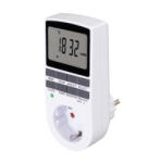 Somogyi Elektronic Kft SOMOGYI Home TD 011 digitális beltéri időzítő óra, napi 10 program, 15 féle napkombinációban, heti ismétlés, beépített memóriavédelem, 250 V, 3680 W (TD 011)