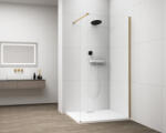 POLYSAN ESCA Walk-in zuhanyfal átlátszó üveggel 1400x2100 mm, matt arany ES1014-04 (ES1014-04)