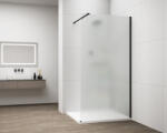 POLYSAN ESCA Walk-in zuhanyfal matt üveggel 1000x2100 mm, matt fekete ES1110-02 (ES1110-02)