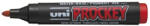 uni PM122 Prockey gömb hegyű piros flipchart marker (2UPM122P) - tintasziget