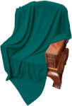 Ralex Pucioasa Patura pufoasa verde smarald 200x230 cm din poliester (RPU-94023) Patura
