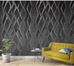  TF30047238 geometrikus mintájú antracit tapétaposzter (159x270cm)