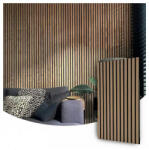  Akusztikus falpanel - sötét tölgy - 60x260cm