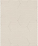  TF00312515 geometrikus mintájú krém tapéta
