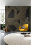  TF00366815 geometrikus mintájú fekete tapétaposzter (265x300cm)