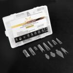  Set Tipsuri Reutilizabile 8 Forme + French Pads Silicon | Everin (PAD-288)