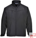 Portwest Oregon férfi softshell dzseki (3L) (TK40BKRL)