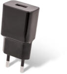 Setty töltő 1x USB 1A fekete (156250)