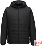 Portwest Hooded Insulated Baffle Jacket (S608BKRM)