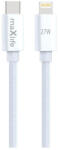 Maxlife MXUC-12 USB-C-Lightning kábel 1, 0 m 27W fehér (160600)