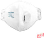 Portwest FFP3 szelepes Dolomite félbehajtható légzésvédő maszk (20db) (P351WHR)
