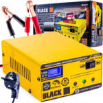BLACK Intelligens akkumulátor töltő 12v mikroprocesszoros vezérléssel- 13507